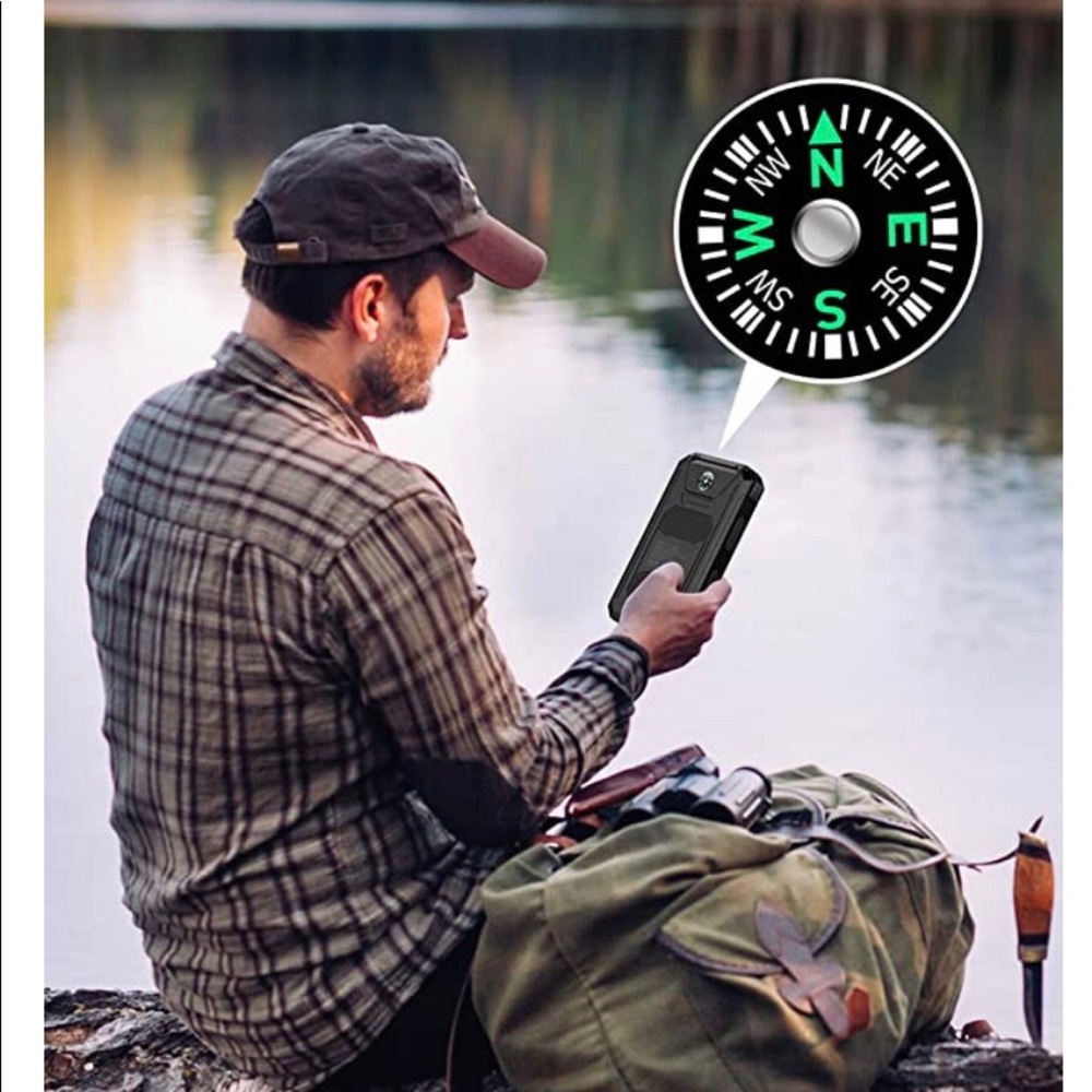⚡️☀️SOLAR Charger USB Portable Power Bank for Cell Phones,laptop with flashlight - Picture 7 of 10